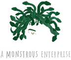 A monstrous enterprise logo